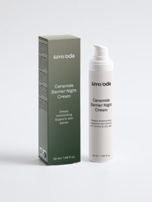 Naktinis kremas su ceramidais | Atkuria odos barjerą ir drėkina